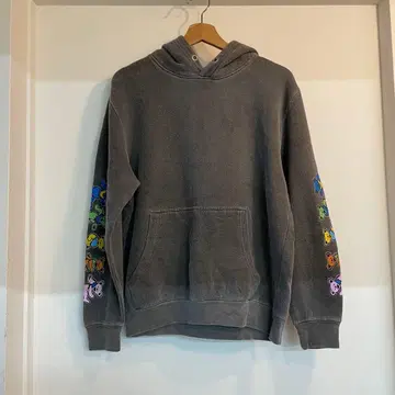 Grateful Dead 후드티 댄싱 베어 페이드 S