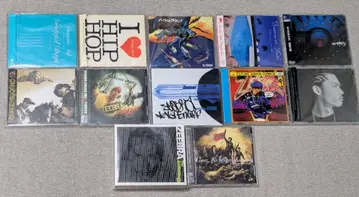 ZEEBRA / DRAGON ASH CD 12장 세트