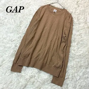 갭 긴팔 스웨터 M 브라운 계열 캐주얼 심플 루즈핏 무지