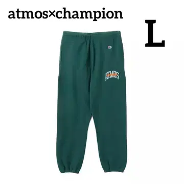 Champion x atmos 리버스 위브 스웨트 팬츠 L