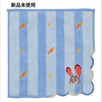 미사용 새상품 주토피아 손수건 주디