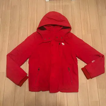 애버크롬비&피치 아우터 자켓 M 사이즈 아바클로 빨간색