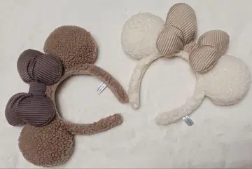 보아 머리띠 2개 세트 디즈니 미니 복슬복슬