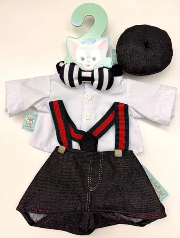 젤라토니 코스튬 서스펜더 데님