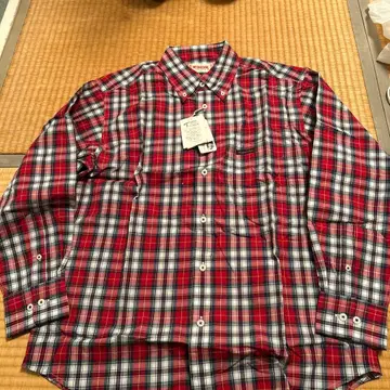 MCGREGOR 긴팔 셔츠 레드 체크