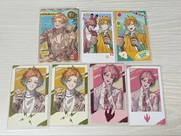 니지산지 우사미 리토 아카기 웬 폴라로이드풍 카드 사인 포함 2주년