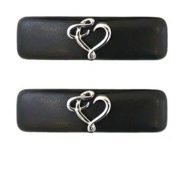 the virgins 가죽 머리핀