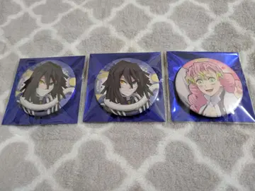 귀멸의 칼날 전 집중전 캔뱃지 이쿠로 칸로지