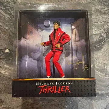 [ 새상품 ] 마이클 잭슨 피규어 빨간색 스릴러