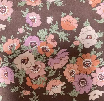 리버티 플란넬 원피스 핸드메이드