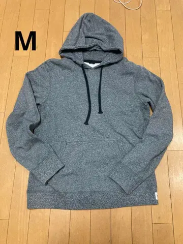 REIGNING CHAMP 후드티 M 그레이 면 100%