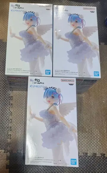 Re: 제로부터 시작하는 이세계 생활 피규어 7개 세트