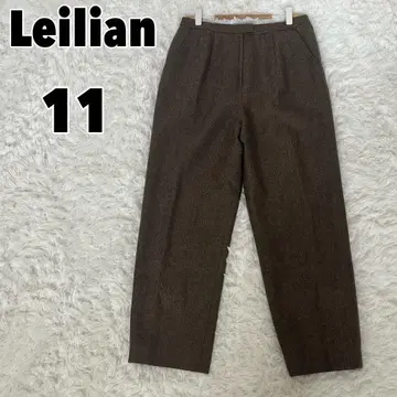 Leilian 레리안 (11) 테이퍼드 팬츠 헤링본 모 100