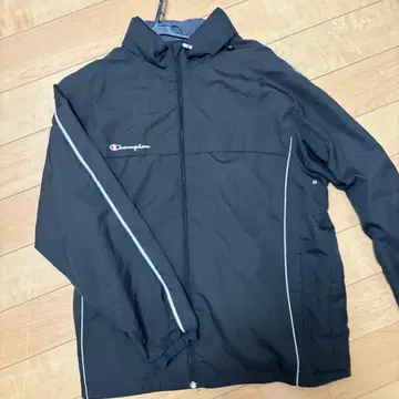 Champion 블랙 나일론 자켓 L