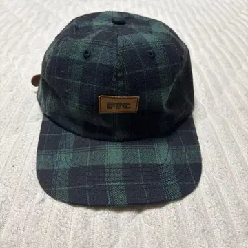 FTC 체크 캡 레어 컬러