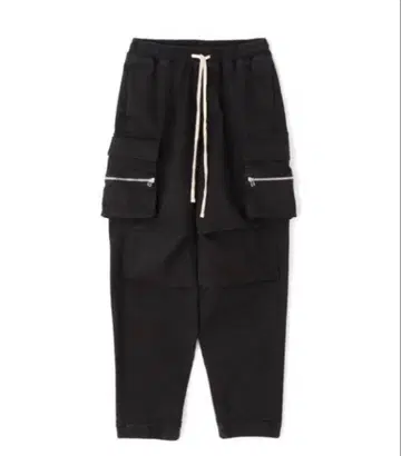 DANKE SCHON 던케 쇤 지퍼 카고 팬츠 블랙 L 사이즈