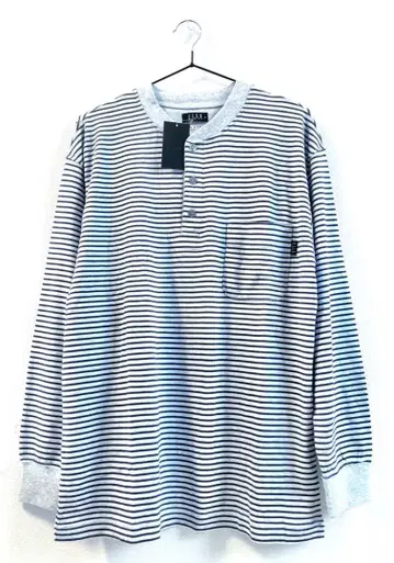 ELLE 남성용 파자마 긴팔 M 새상품 스트라이프