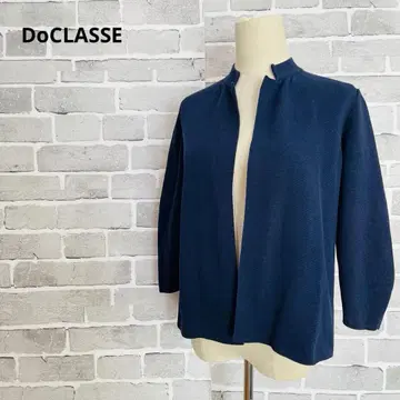 두클라쎄 DoCLASSE 노카라 가디건 네이비 B771