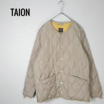 TAION U NECK BUTTON JACKETS XXL