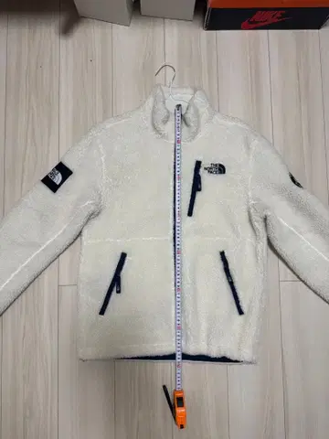 THE NORTH FACE 플리스 자켓 화이트
