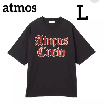 아토모스 플로키 프린트 플로키 프린트 티셔츠 L