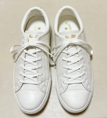 컨버스 올스타 쿠페 가죽 OX 화이트 26cm