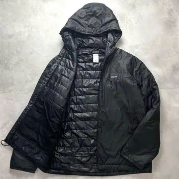 레어 인기 파타고니아 마이크로 퍼프 후디 자켓 블랙 버프볼 M