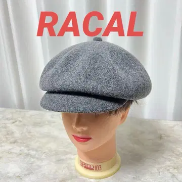 RACAL 라칼 캐스킷 그레이 사이즈 L 울 100%