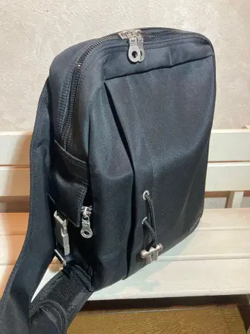 테테 옴므 블랙 숄더백, TETE HOMME