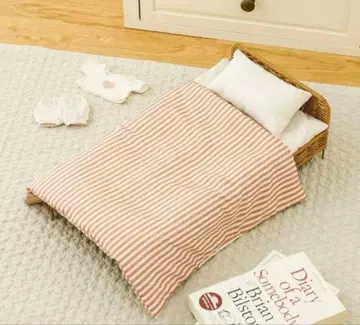 3COINS 봉제 인형용 침대 & 이불 세트