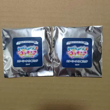 트로피컬 루즈 프리큐어 스타리 나이트 캔뱃지 2개 세트