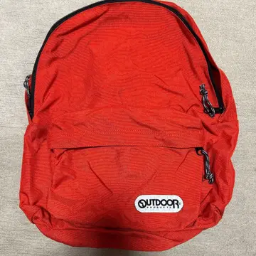 OUTDOOR 오렌지 백팩