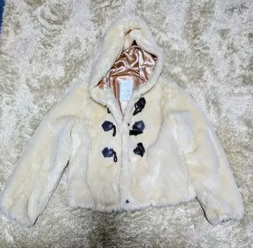 [ E-world gallery ] 인조 모피 더플 코트