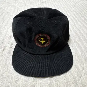 코듀로이 캡 블랙 레어