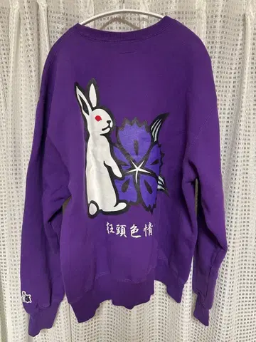 FR2 나데시코 백 프린트 속기모 맨투맨 트레이닝복