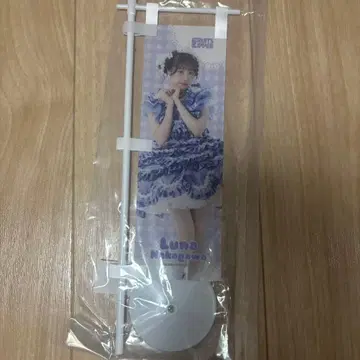 FRUITSZIPPER 나카가와 루나 미니 깃발 스키복권 미사용 새상품