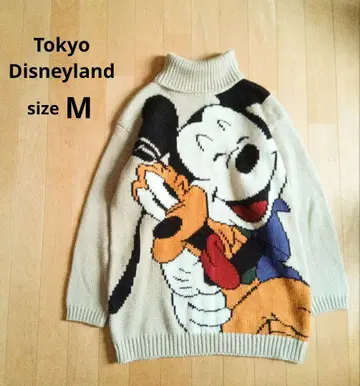 Tokyo Disneyland 빈티지 니트 올드 미키 M