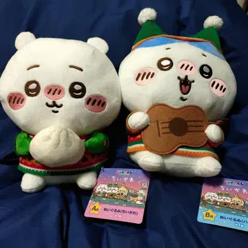 치이카와 봉제 인형 2체 세트 A상 B상