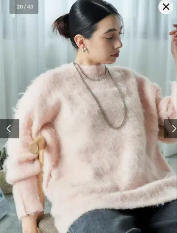 프릭스스토어 부클레 샤기 풀오버 / 풀오버 니트