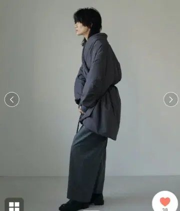 ETRE TOKYO 엔벨로프 패딩 코트