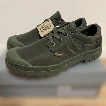 새상품 PALLADIUM 방수 스니커즈 올리브