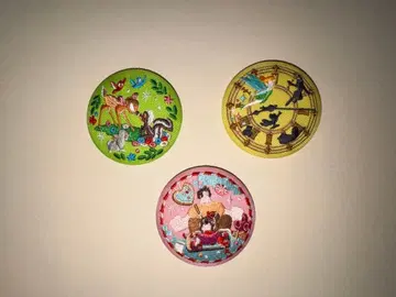디즈니 자수 배지 3개 세트 1