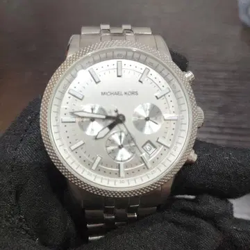 MK 마이클코어스 남성용 손목시계 실버 워치