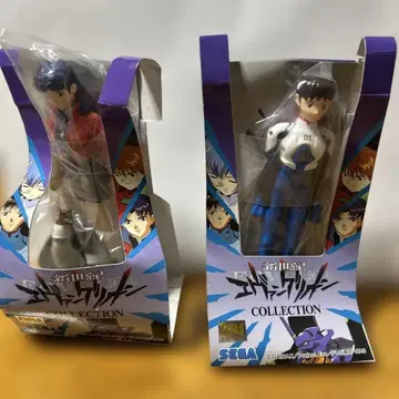 신세기 에반게리온 피규어 컬렉션 신지와 미사토