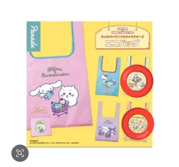 치이카와 산리오 캐릭터즈 콜라보 에코백 가챠