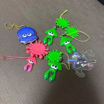 스플래툰 키링 세트 낱개 판매 가능