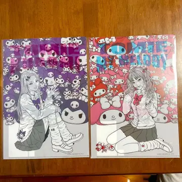 이토 준지 산리오 갸루 토미에 클리어 파일 마이멜로디 쿠로미 토미에