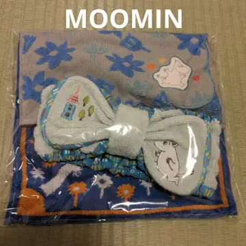 무민 헤어밴드 핸드 타월 2개