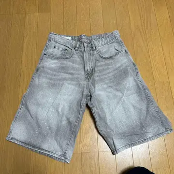 ZARA 그레이 데님 숏팬츠 31