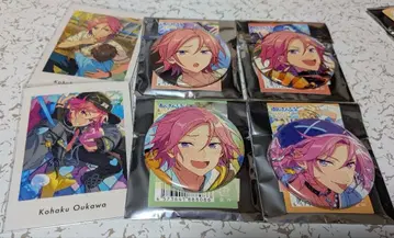 앙상블 스타즈!! Crazy:B 오우카와 코하쿠 캐릭터 굿즈 6점 세트